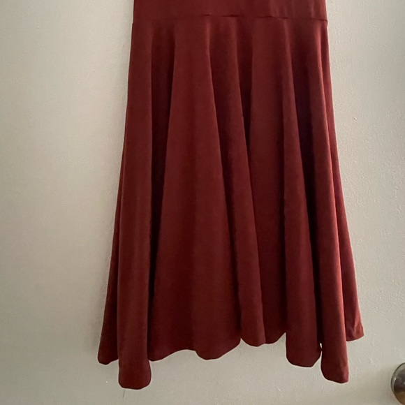 Burnt orange cut out dress - Picture 2 of 5